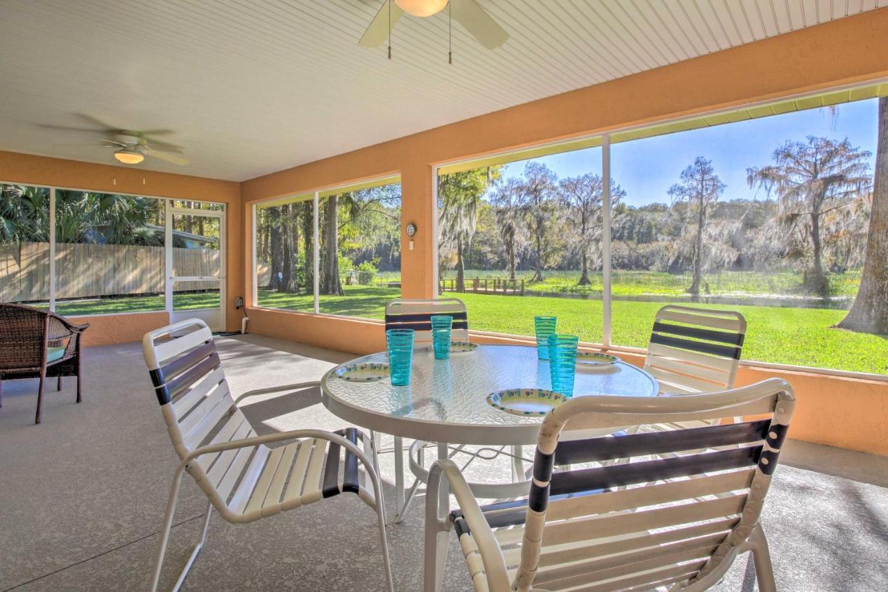 Rainbow River Oasis With Kayaks And Furnished Sunroom! 邓内伦 外观 照片
